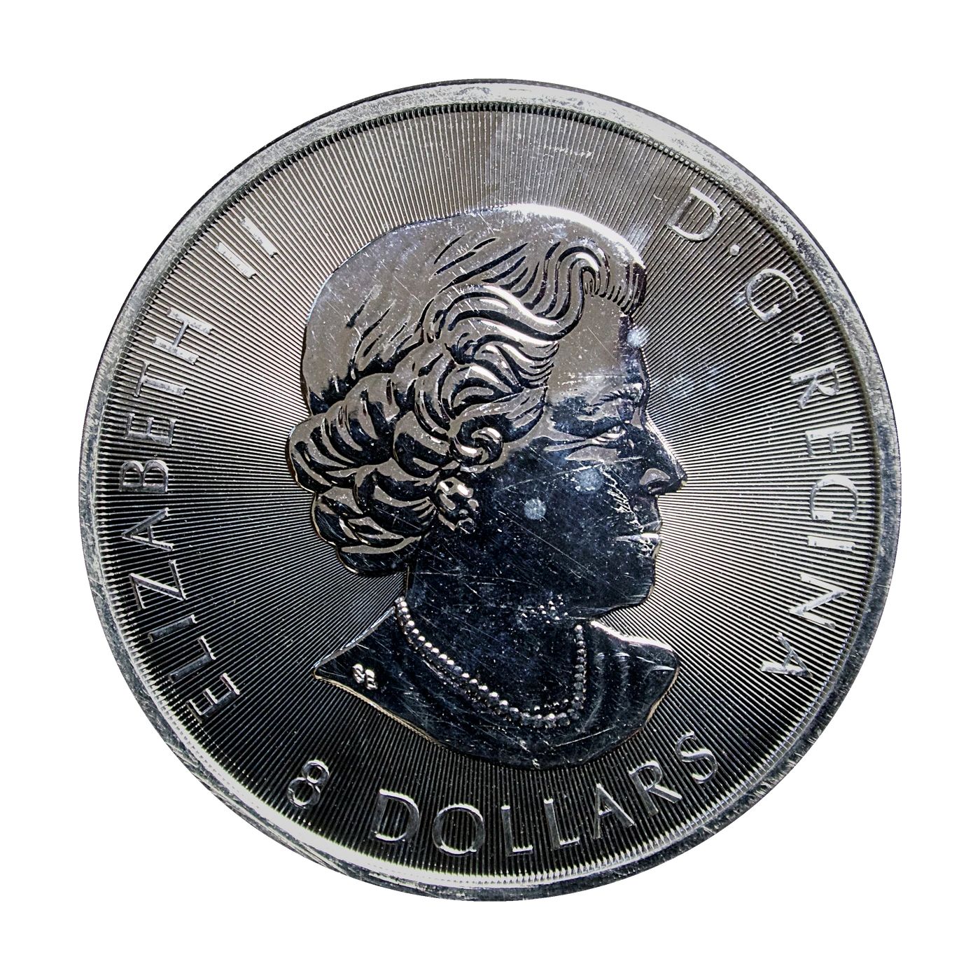 2017 Canada $8 Grizzly