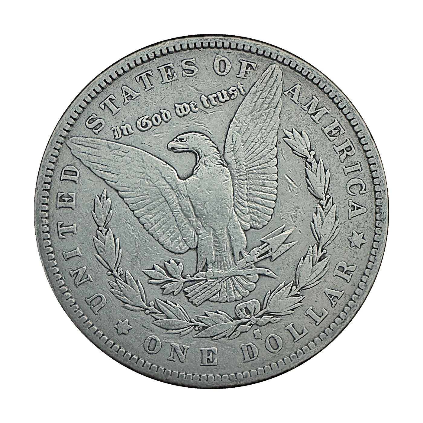 1881 Morgan Dollar (reverse)