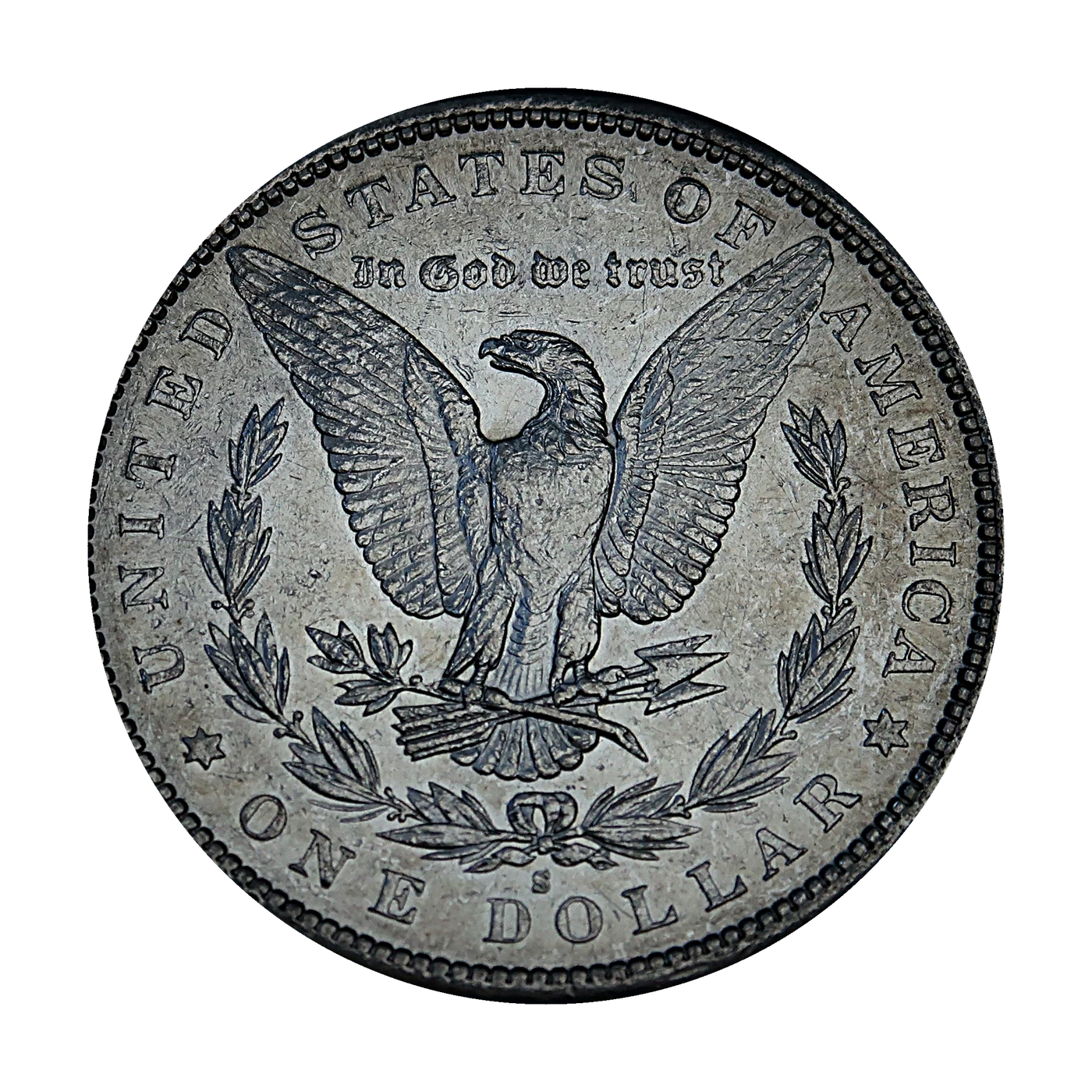 1881-S Morgan Dollar (reverse)