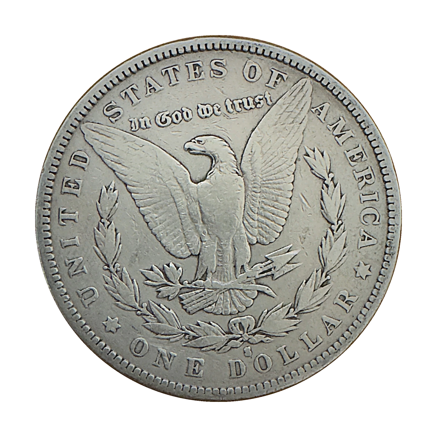 1885 Morgan Dollar (reverse)
