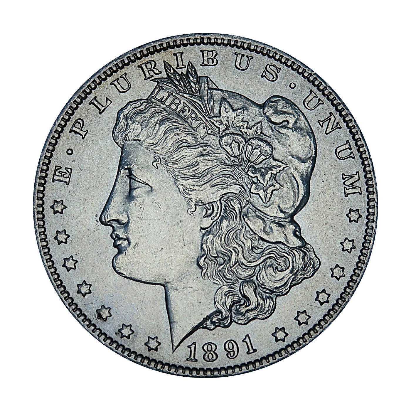 1891-CC Morgan Dollar