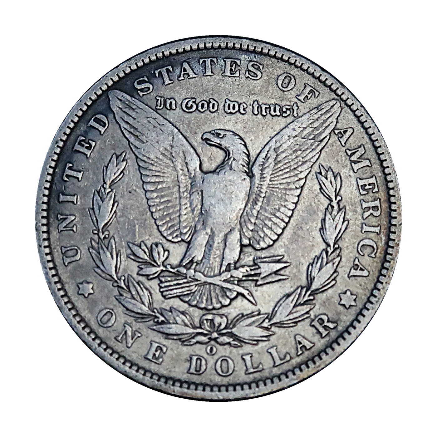 1891-O Morgan Dollar (reverse)