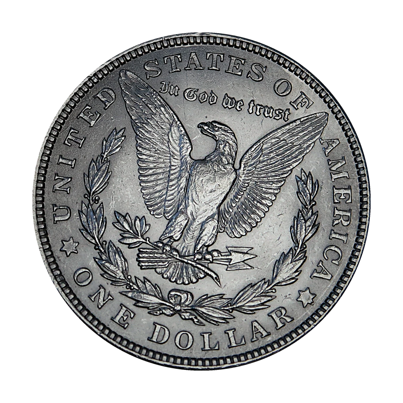 1921 Morgan Dollar (reverse)