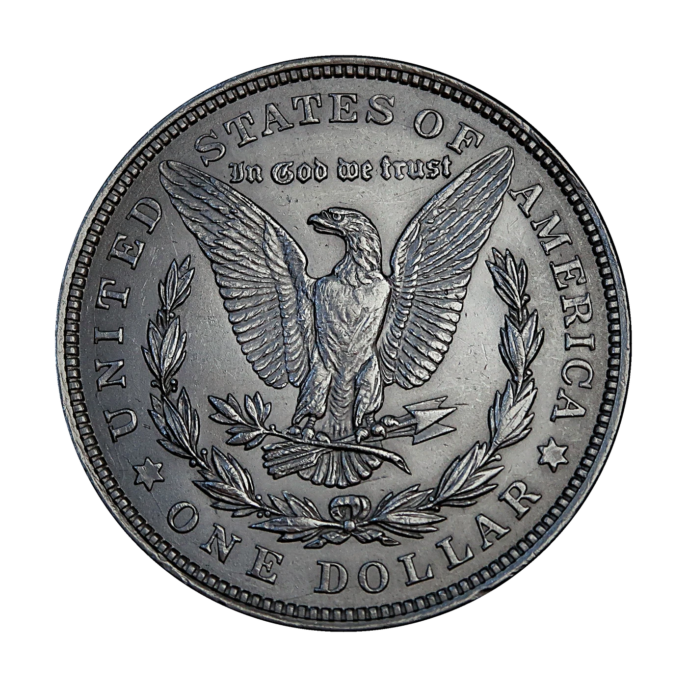 1921 Morgan Dollar (reverse)