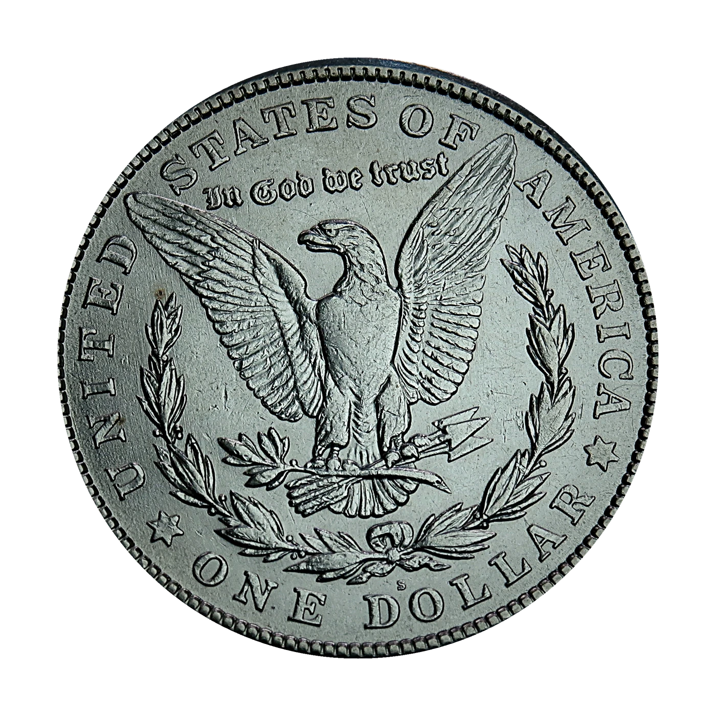 1921 Morgan Dollar (reverse)