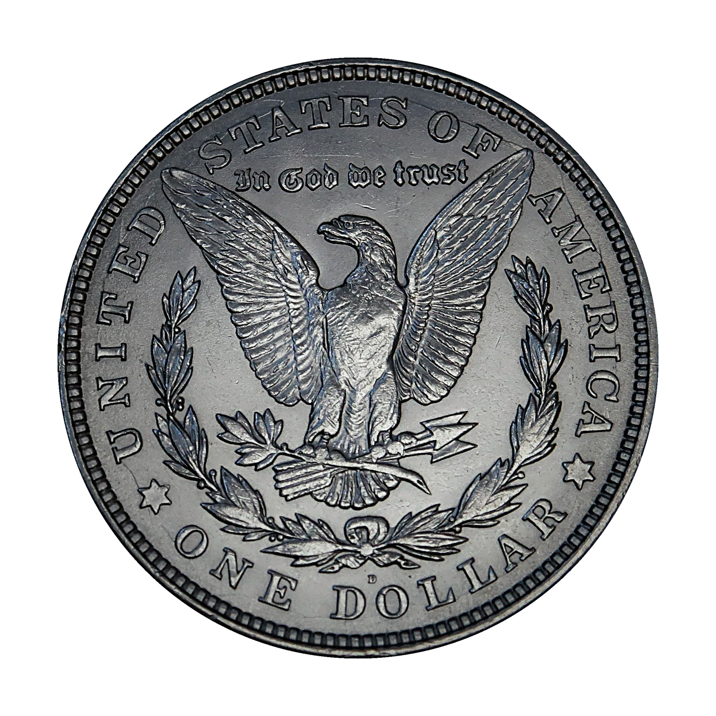 1921 Morgan Dollar (reverse)
