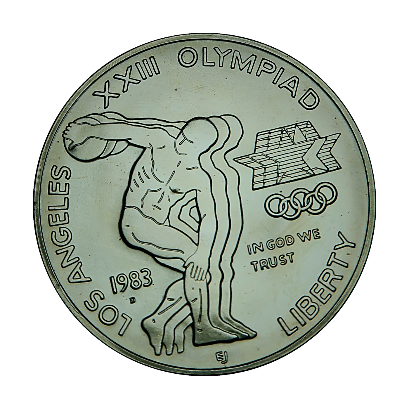 1983-D Los Angeles Olympiad Silver Dollar