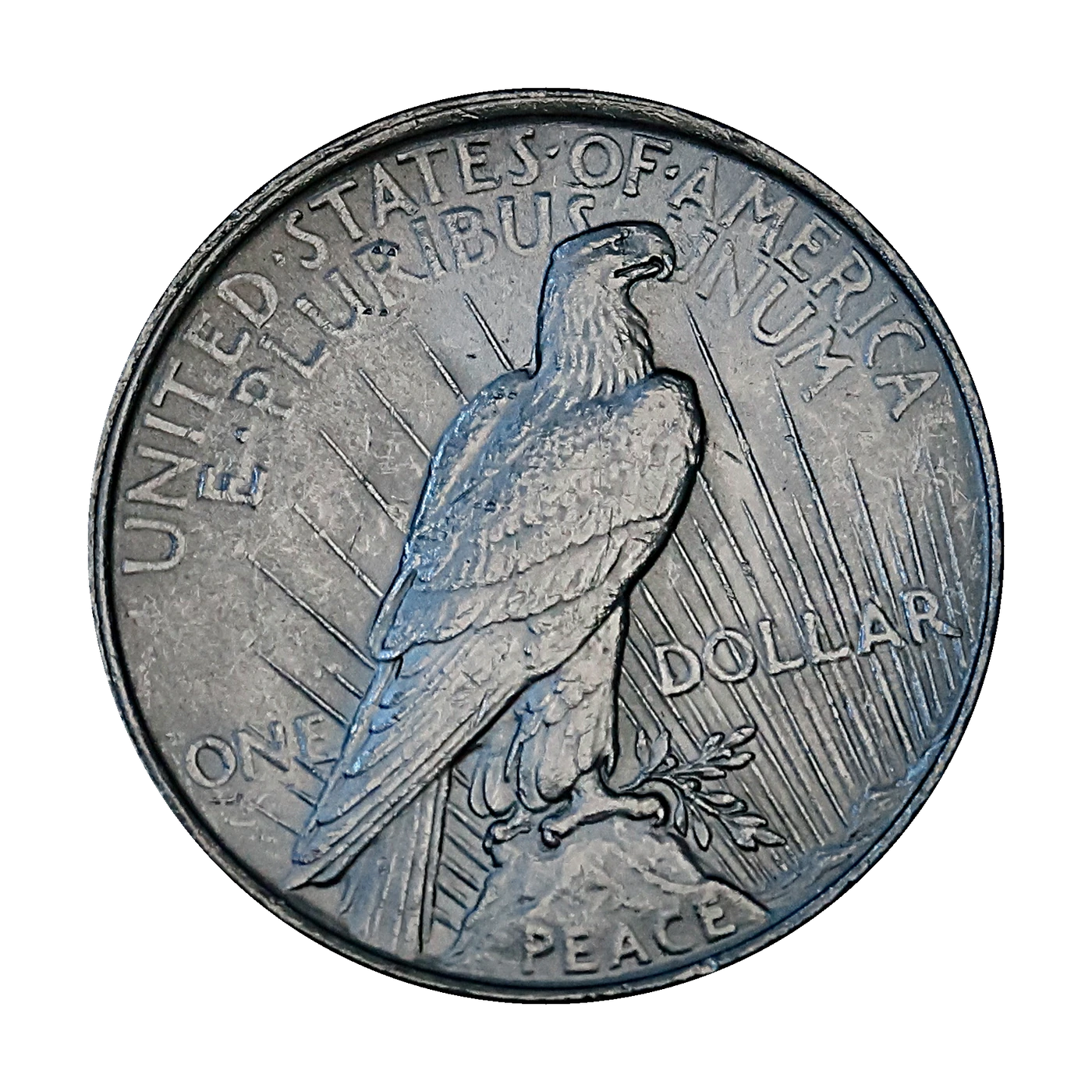 1922 Peace Dollar (reverse)