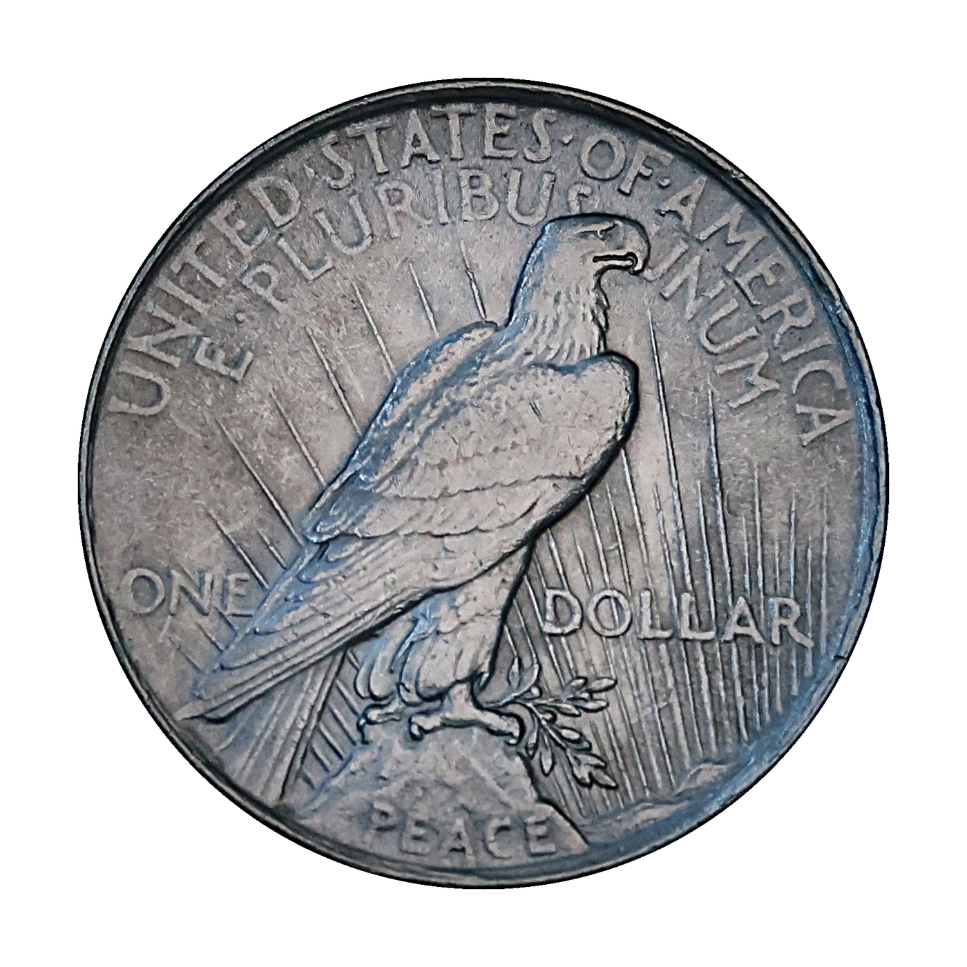 1923 Peace Dollar (reverse)