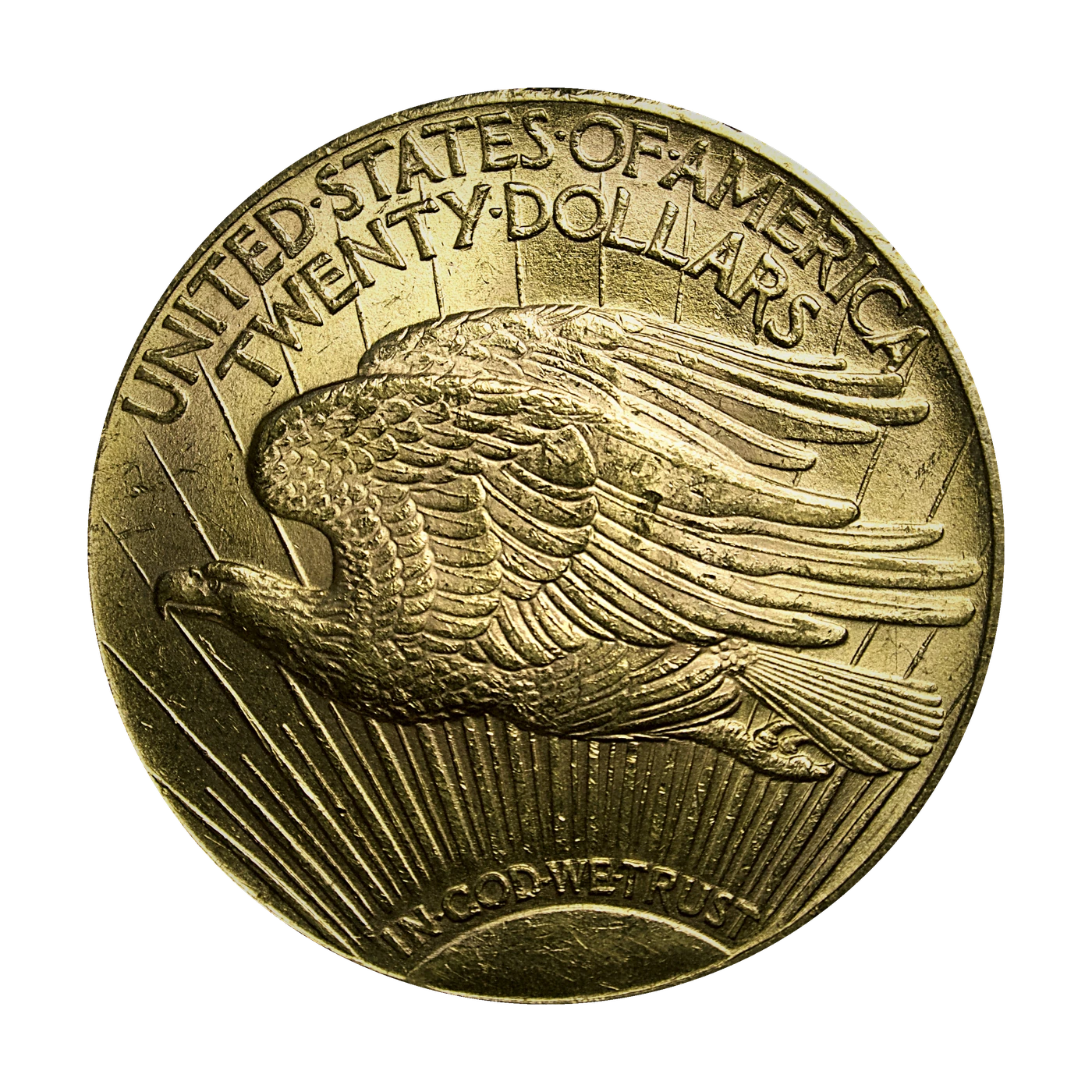 $20 Saint-Gaudens Double Eagle (reverse)