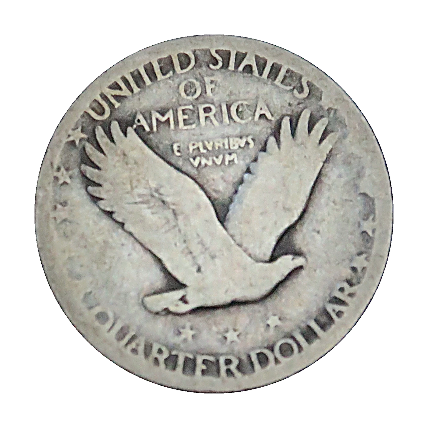 Standing Liberty Quarter (reverse)