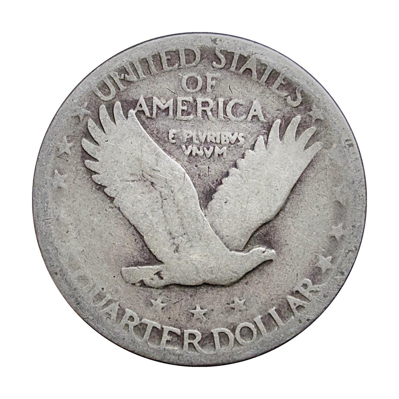 1927 Standing Liberty Quarter (reverse)