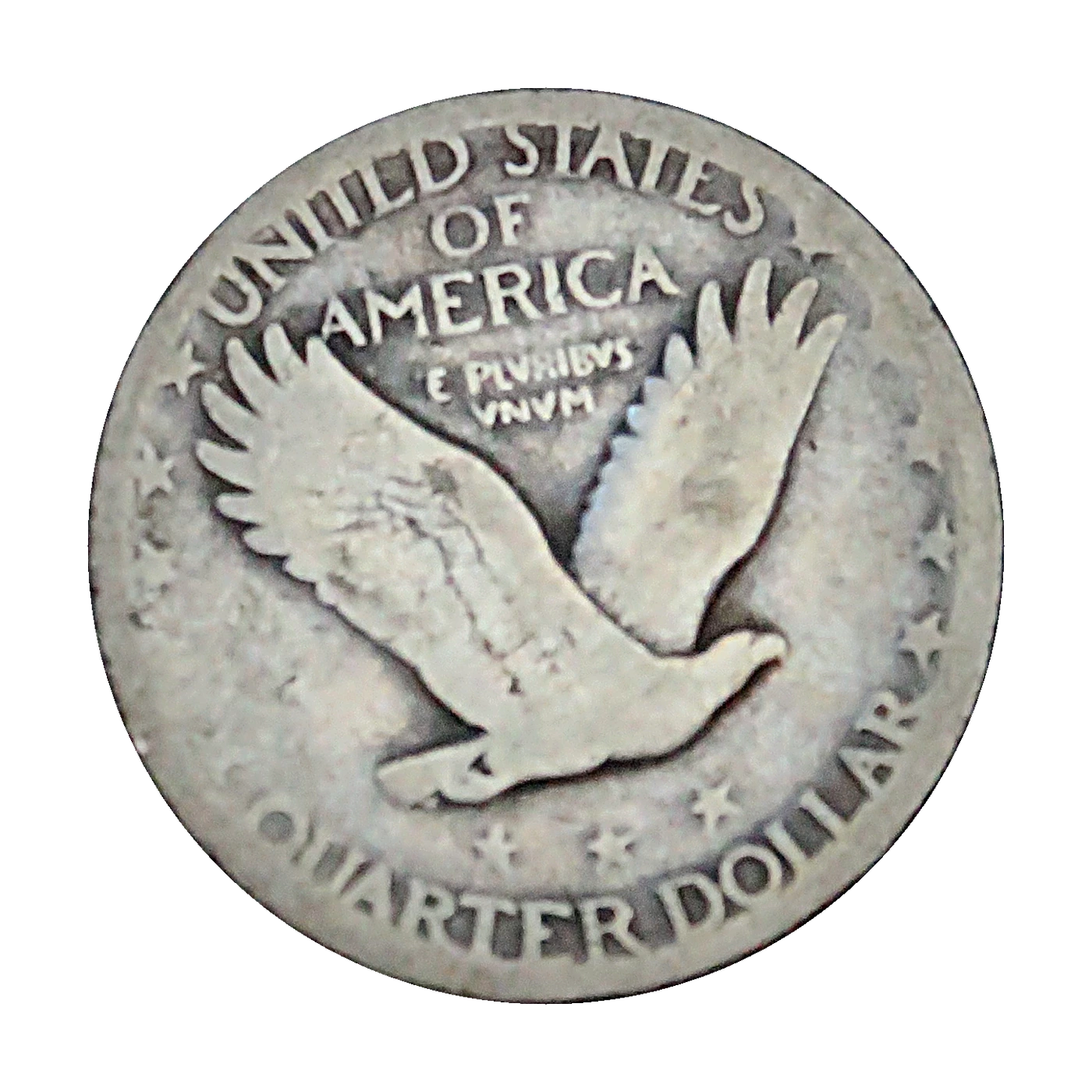 Standing Liberty Quarter (reverse)