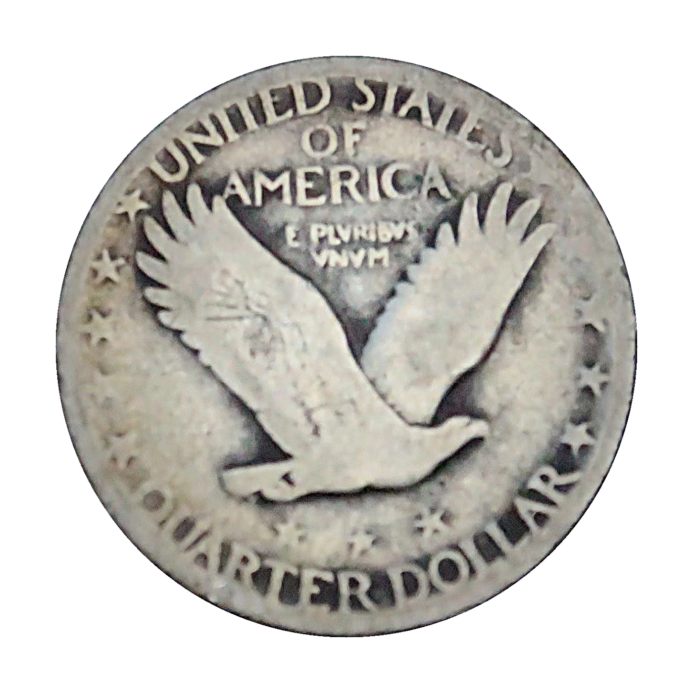 Standing Liberty Quarter (reverse)