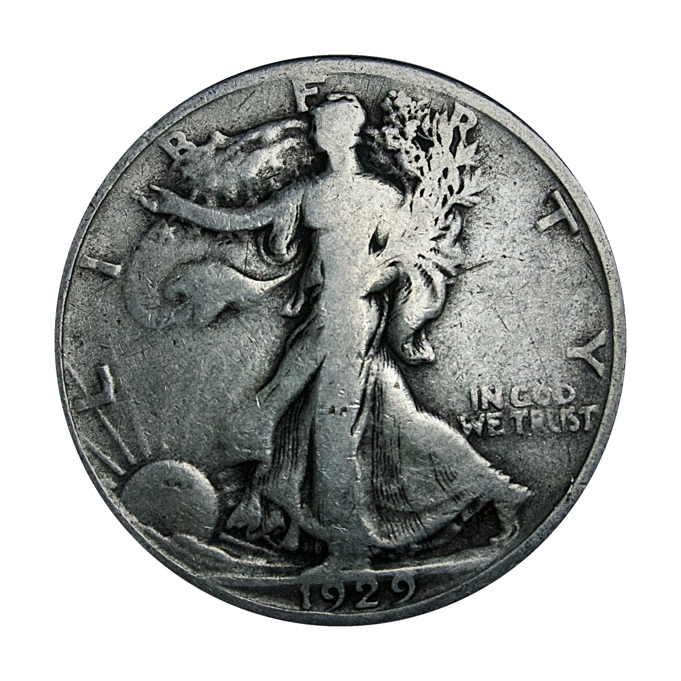 1929-S Walking Liberty Half