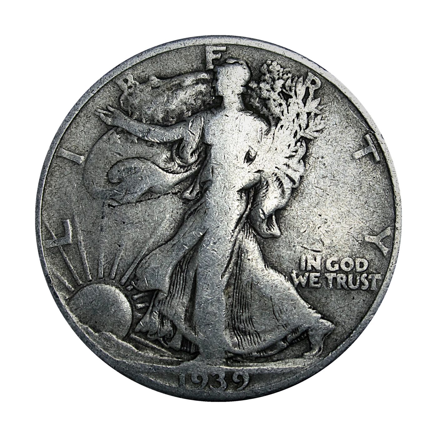 1939-D Walking Liberty Half