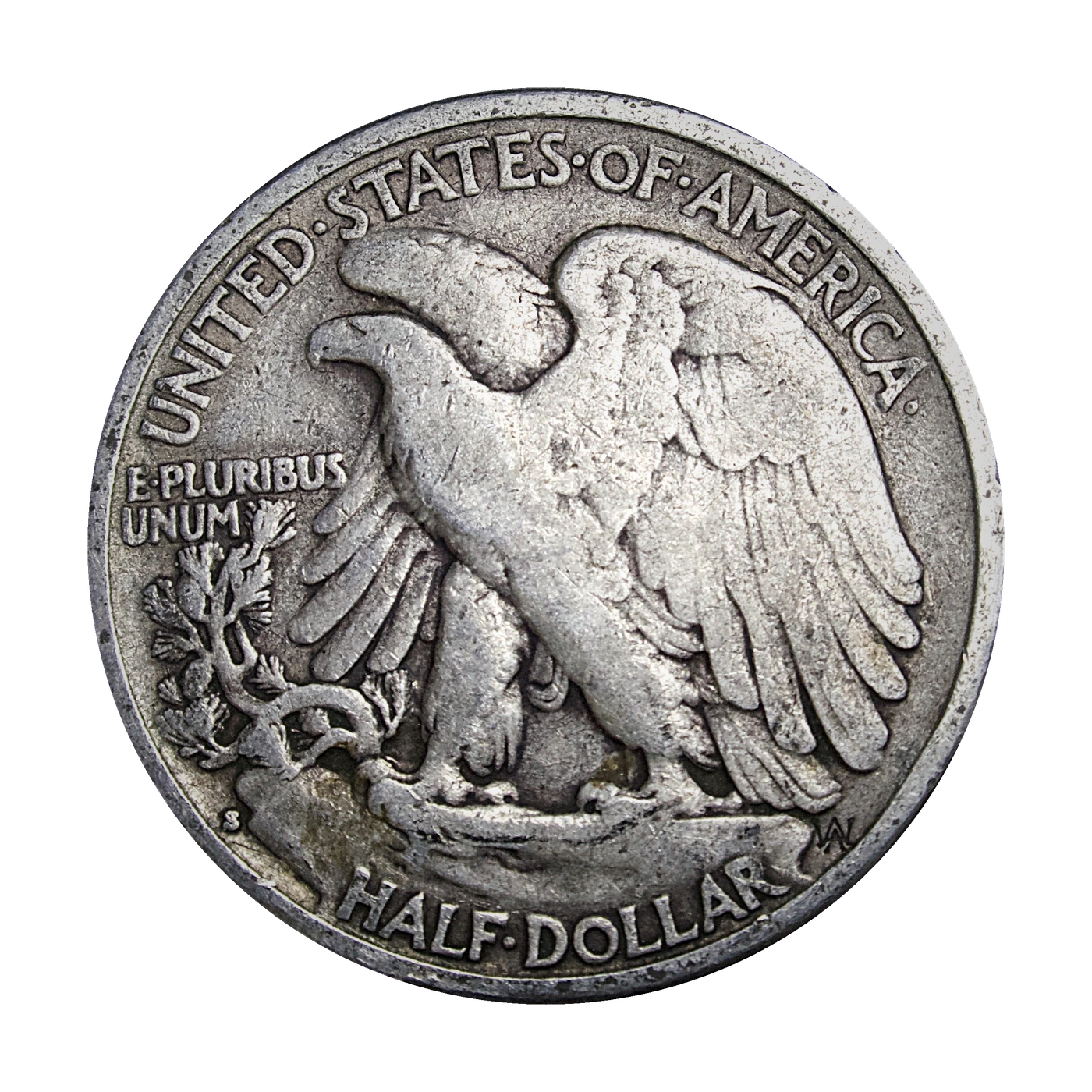 1940-S Walking Liberty Half (reverse)