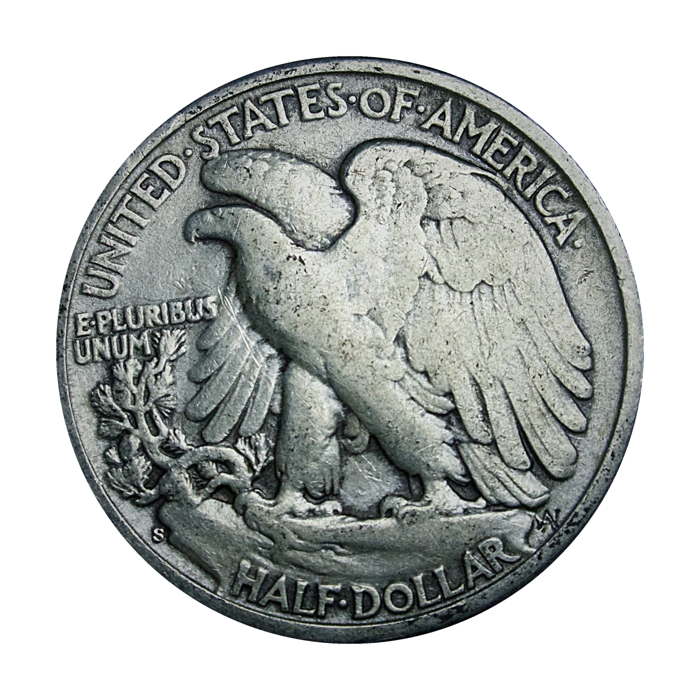 1943-S Walking Liberty Half (reverse)