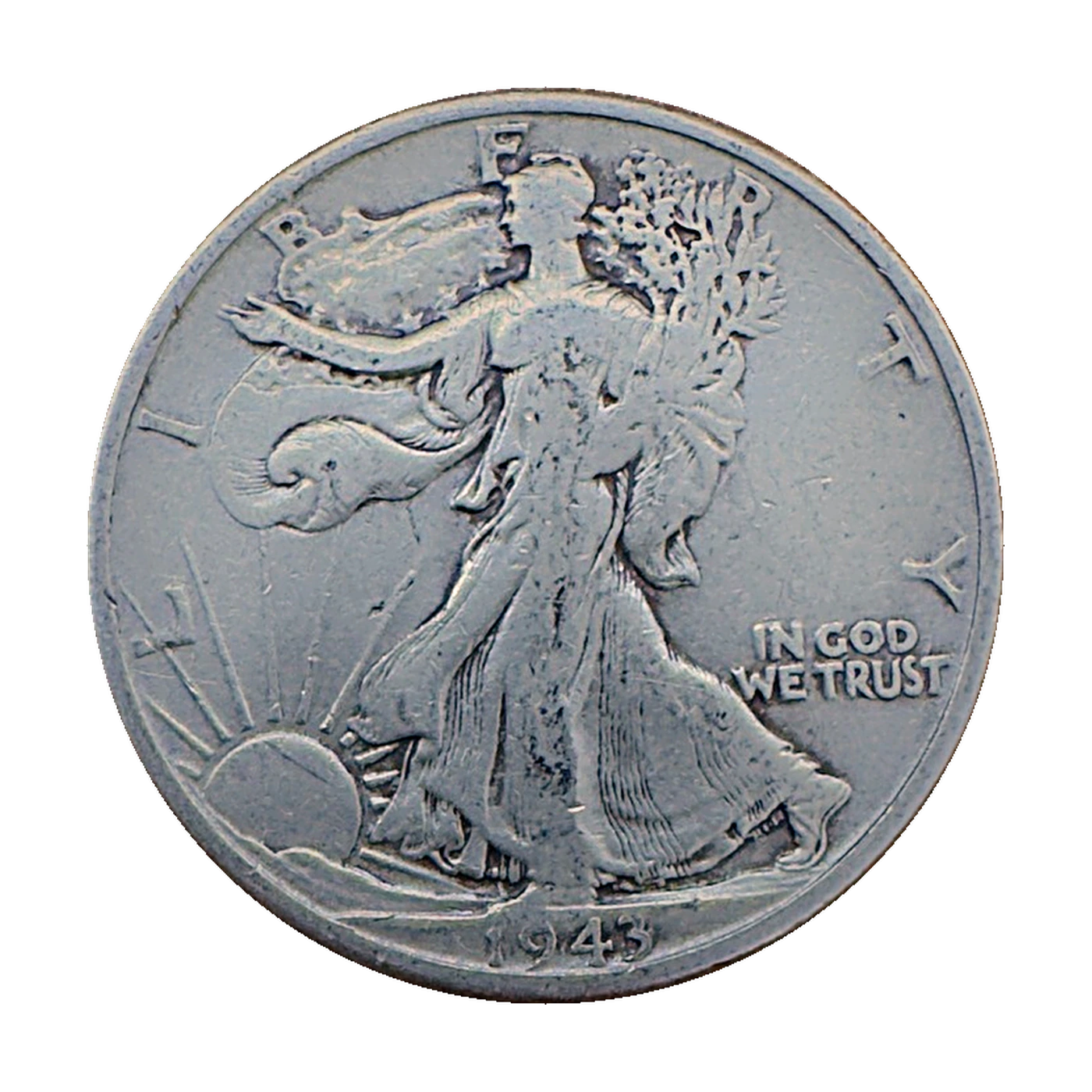 1943-S Walking Liberty Half