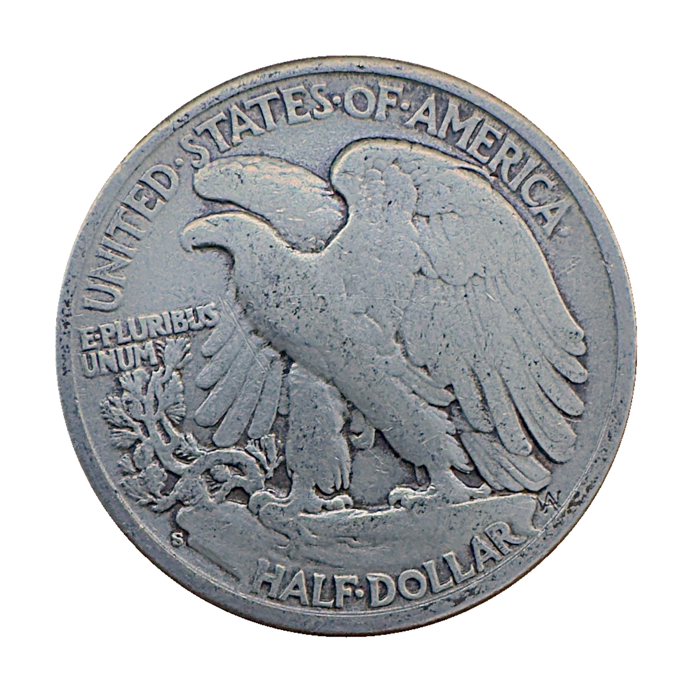 1943-S Walking Liberty Half (reverse)